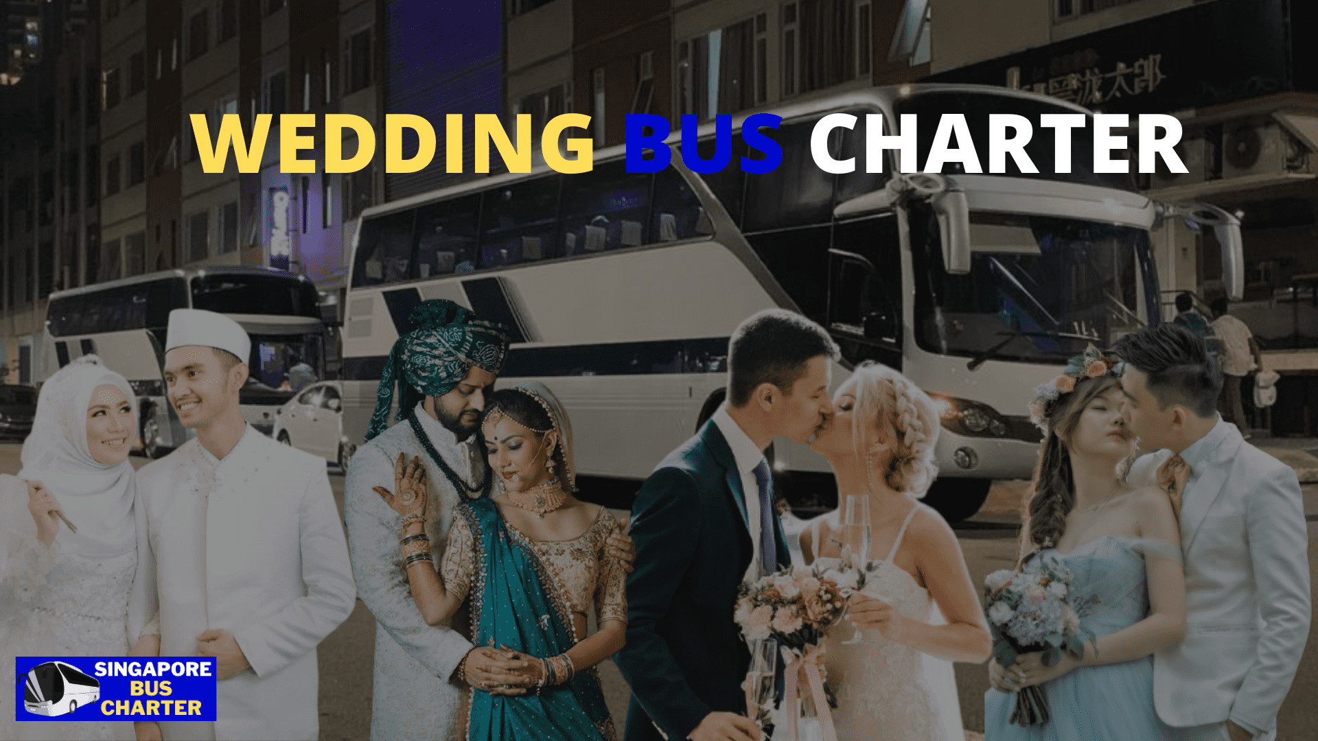 wedding bus charter service