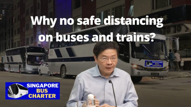 why no safe distancing on buses and trains?