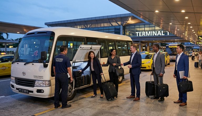 corporate tour bus charter airport transfer
