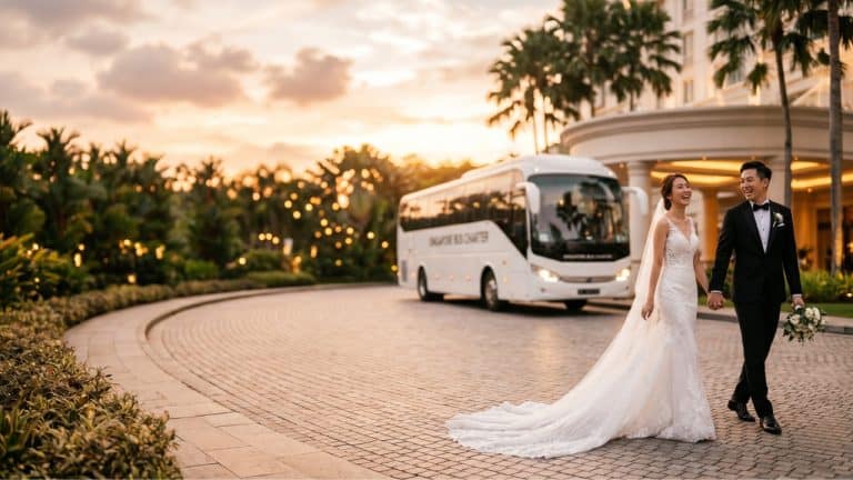 Wedding Bus Charter Singapore 2 wedding bus charter services singapore