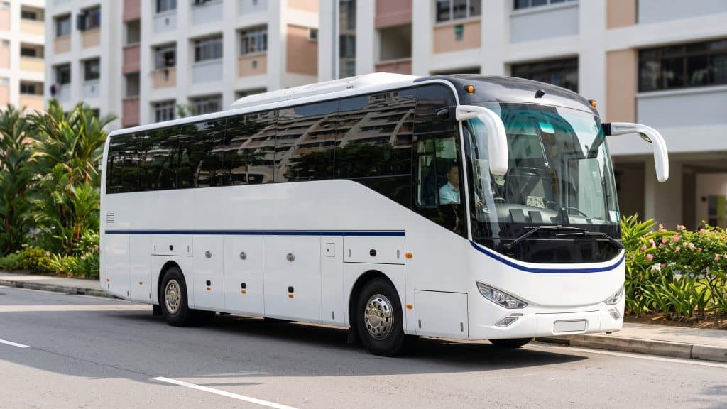 50-seater coach available for group charter in singapore