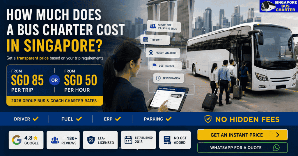 how much does a bus charter cost in singapore - affordable bus rental pricing
