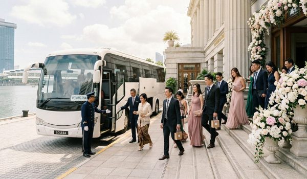 wedding bus charter Singapore